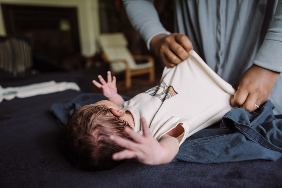 lifestyle newborn photography by Natalie Broders, Portland OR