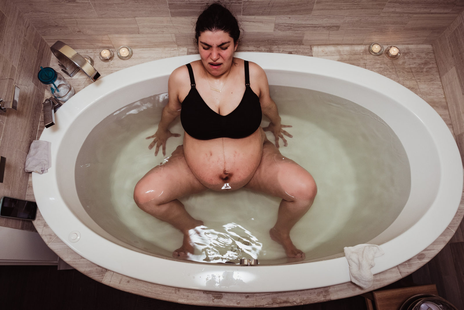 waterbirth photography in Portland, Oregon