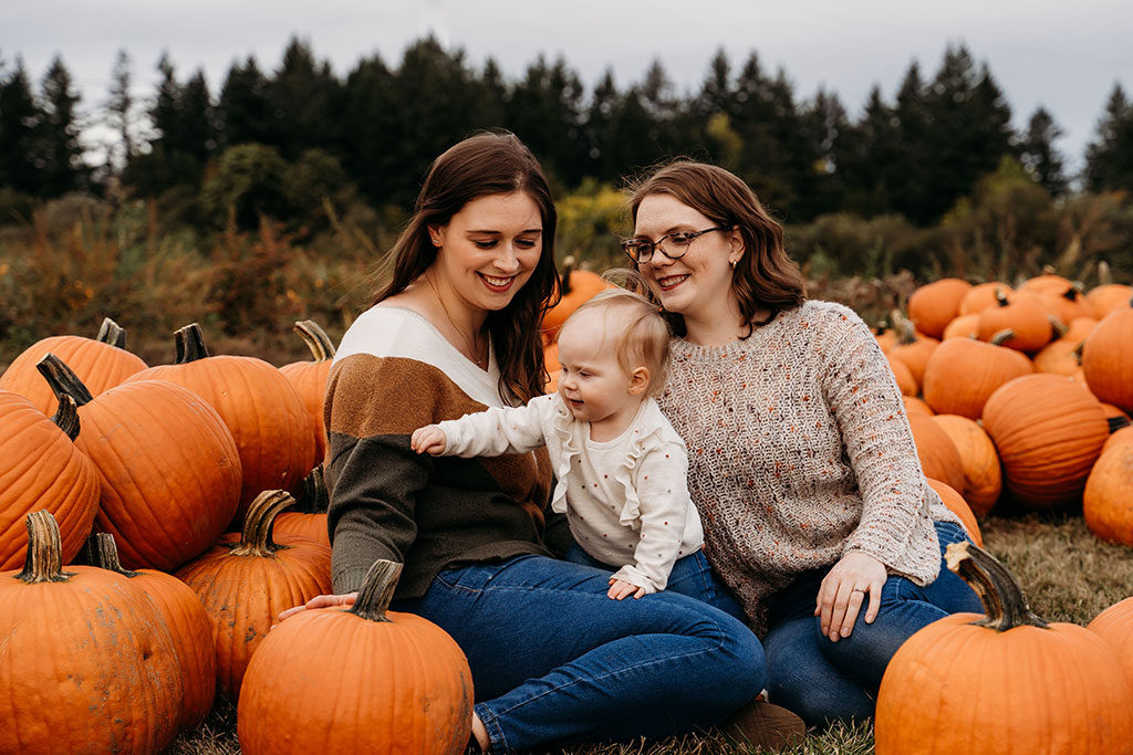 Fall Pumpkin Patch Family Photography at Plumper by Natalie Broders - September