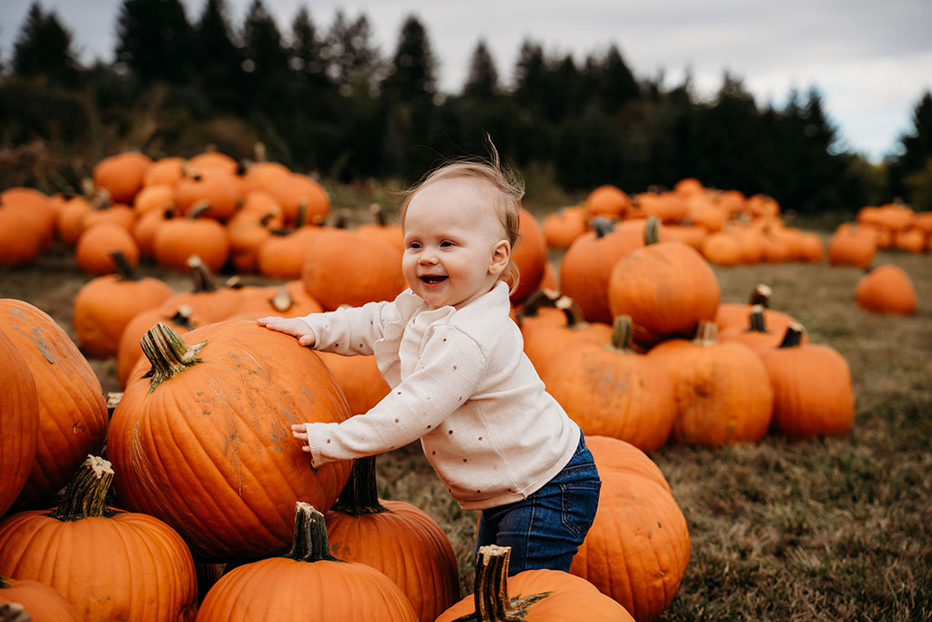 Fall Pumpkin Patch Family Photography at Plumper by Natalie Broders - September