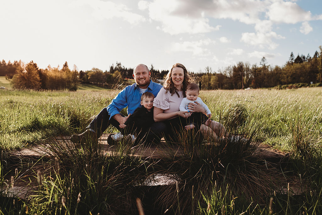 Family Photography by Natalie Broders at Asburry Park in St Helens, OR - April