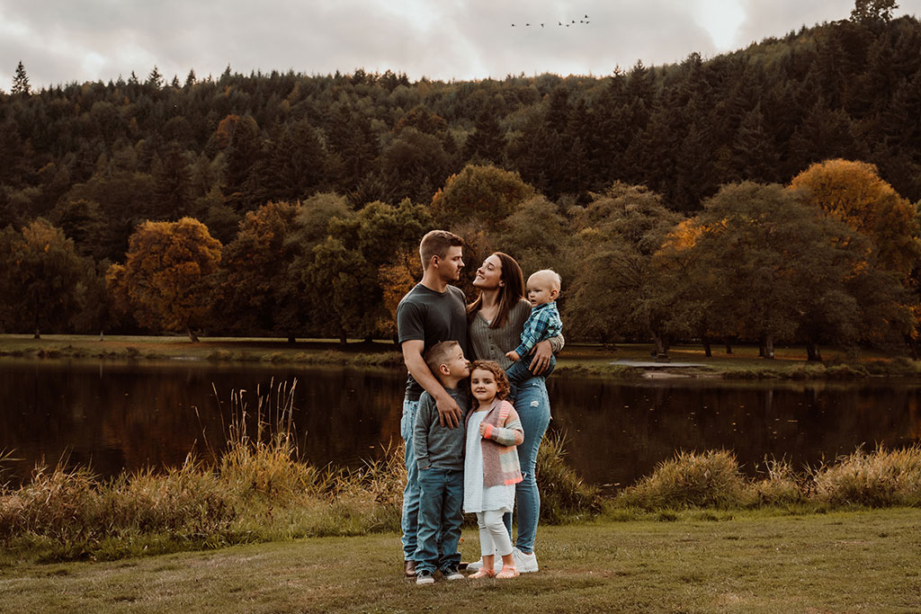 Family Photography by Natalie Broders at Trojan Park in Rainier, OR - October