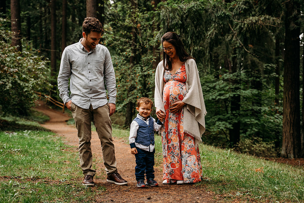 Maternity Photography by Natalie Broders at Mt Tabor Park in Portland, OR - September