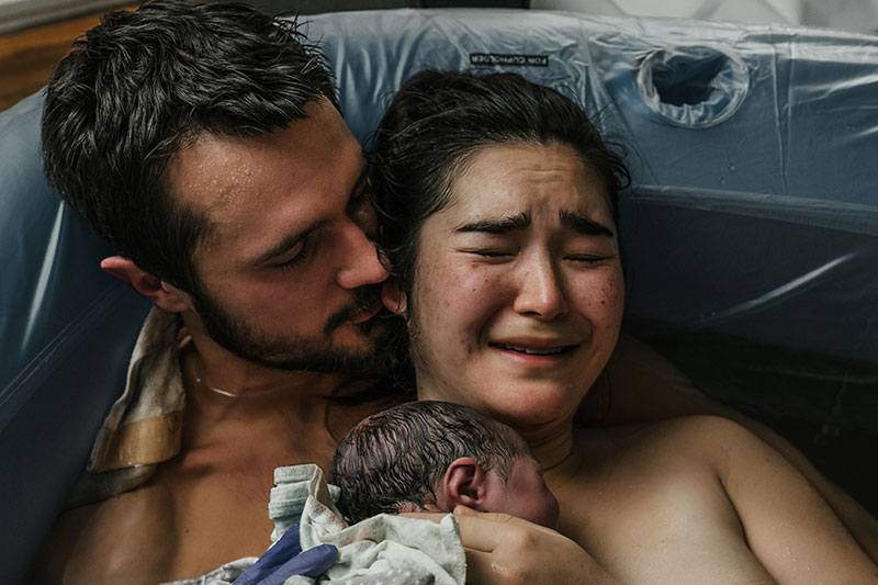 Happiness after birth by Natalie Broders