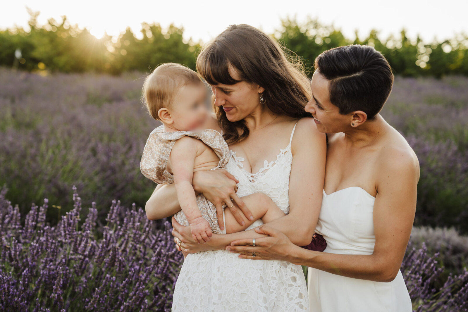 Lavender field family photography by Natalie Broders in Banks, OR - July 4 through July 21